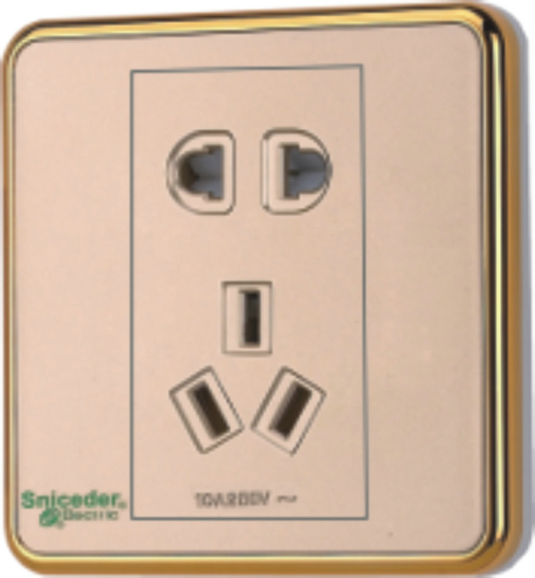 智能開關(guān)插座外殼PVD真空電鍍