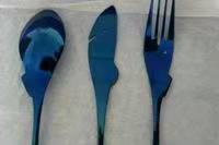 勺子西餐配件真空電鍍