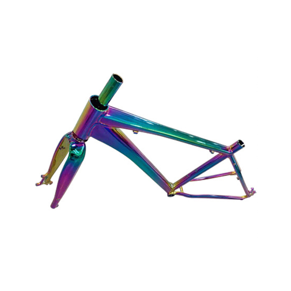 鋁金屬滑板車PVD真空電鍍七彩