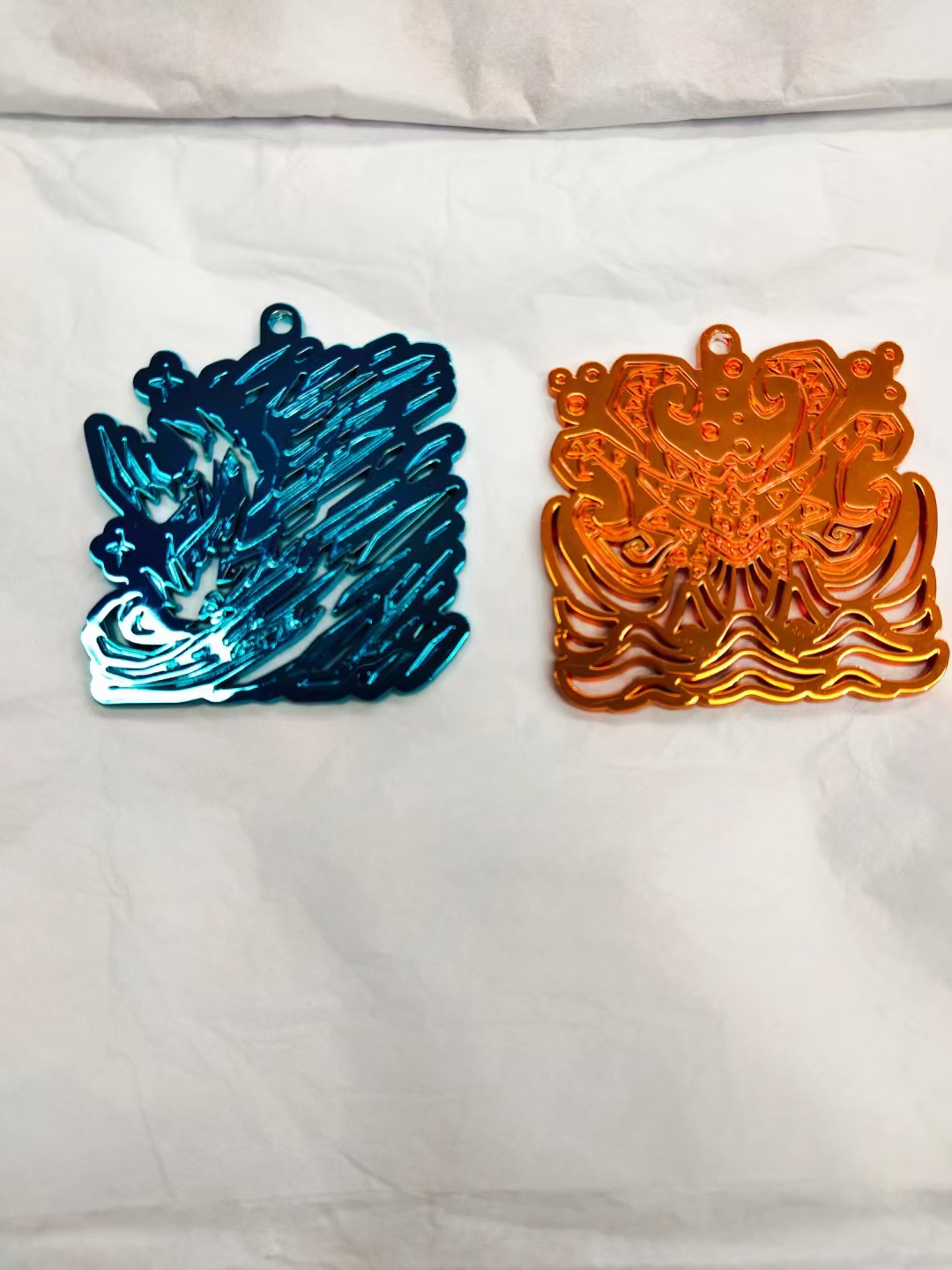 納米噴涂綠色、紅色、藍(lán)色