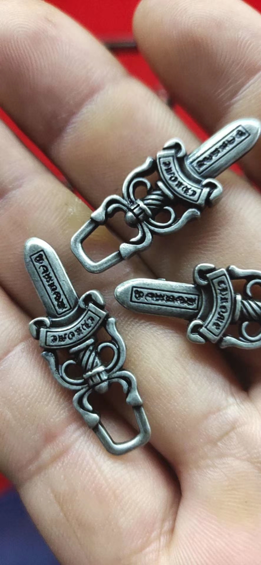 pvd+古銀、古金、茶金染色OEB+噴漆保護